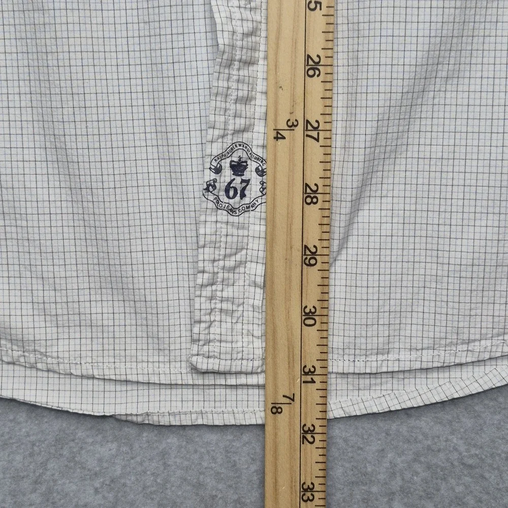 Vintage Polo Jeans Co Shirt Mens L Plaid Button Down Long Sleeve Casual RL-67